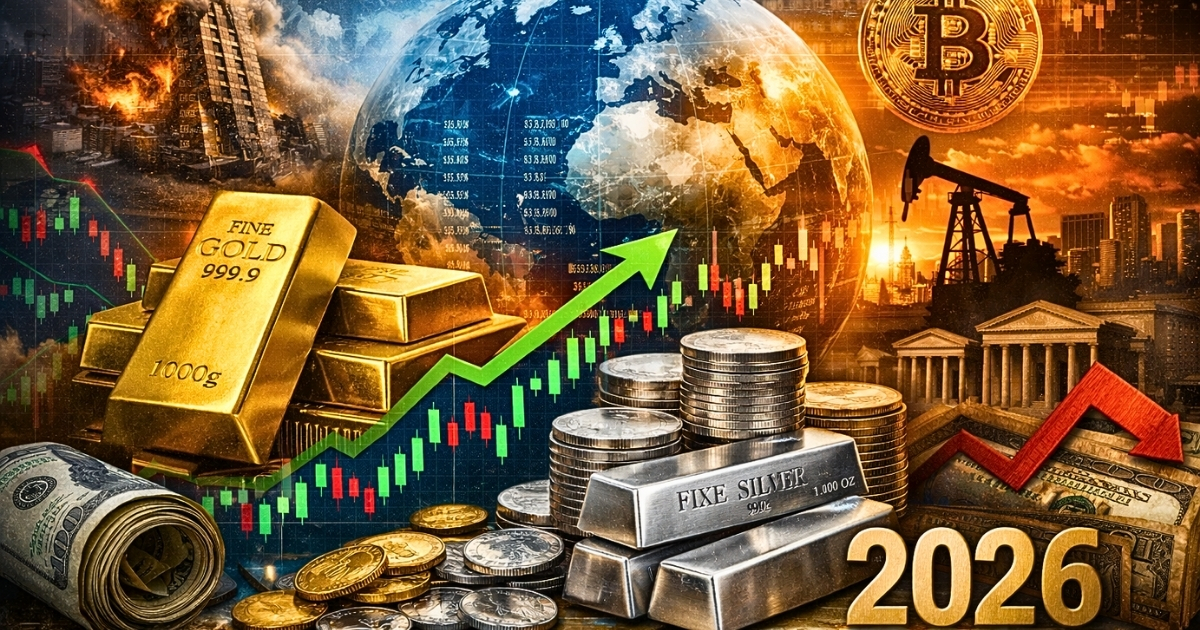 La volatilidad monetaria, la deuda récord y la fragmentación geopolítica impulsan a los metales preciosos como refugio clave rumbo a 2026.