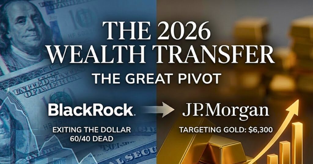 BlackRock y JP Morgan ejecutan un giro histórico hacia los activos reales y los mercados emergentes en medio de la erosión del poder adquisitivo global.