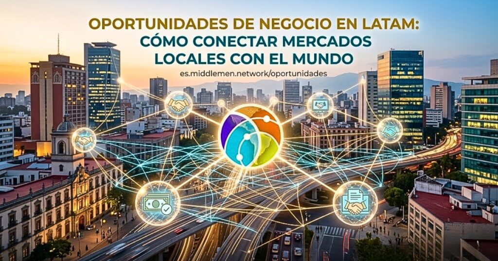 La intermediación profesional fortalece la confianza y permite conectar mercados en Latinoamérica, impulsando expansión internacional sostenible.