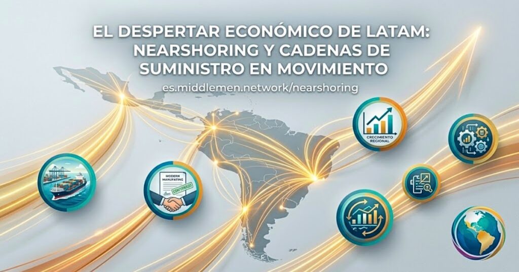 La reconfiguración de las cadenas globales de suministro abre oportunidades históricas para empresas, inversionistas y proveedores regionales en 2026.